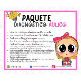 PAQUETE DIAGNÓSTICO ÁULICO
