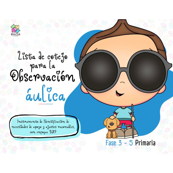Guia de observación para identificar Apoyos. Primaria (Fase 3 a 5)