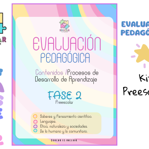 EVALUACIÓN PEDAGÓGICA FASE 2 - PREESCOLAR