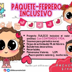 PAQUETE FEBRERO -  INCLUSIVO