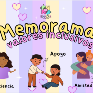 MEMORAMA VALORES INCLUSIVOS